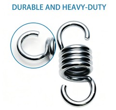 Heavy Duty Spring Hammock Chair Spring Porch Swing Springs Hook Suspension Sw