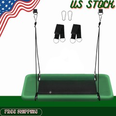 NEW 60in Tree Swing Adjustable Platform 700lbs Outdoor Indoor Green Black