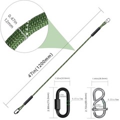 Heavy Duty Tree Swing Rope Adjustable Extendable, Hammock Tree 3.9Ft 1pack