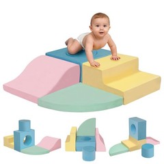 5-Piece Climbing Toys for 1 Year Old, Toddler Climbing Toys Indoor, Soft Play…