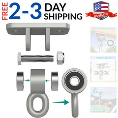 Swing Hangers with Bearing, Heavy Duty Porch Swing Hanging Kit for Outdoor Pl…