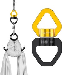 35KN Swing Swivel, Spinner for Indoor Outdoor Swings, Black Gold | For hangin…