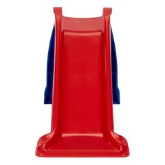Folding Kids Slide Indoor Outdoor Activity Durable Plastic Easy Storage Fun Play