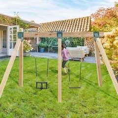 VEVOR 1-2-3 A-Frame 3 Brackets for Swing with All Mounting Hardware, Green