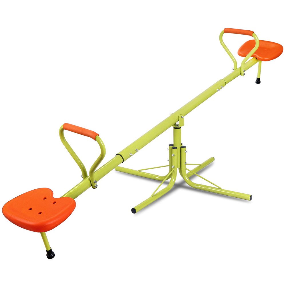 Kids Seesaw Spinning Space Saving Bouncer Sporting Durable Outside Garden Decor