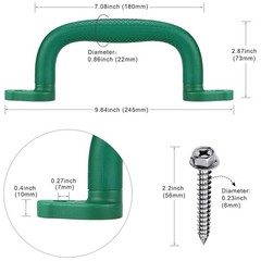 Climbing Frame Hand Grips – Safety Playground Handles