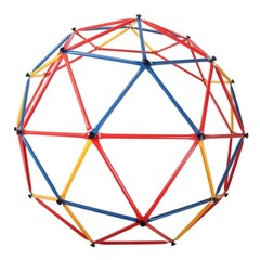 Kids Geometric Dome Climber Play Set Outdoor Toddler Climbing Play Center