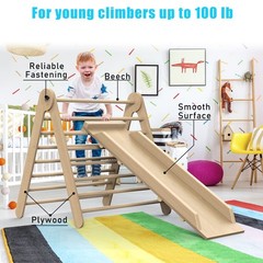 Baoniu Triangle Climbing Toys, Stable Climbing Toys for Toddlers with Climbing a