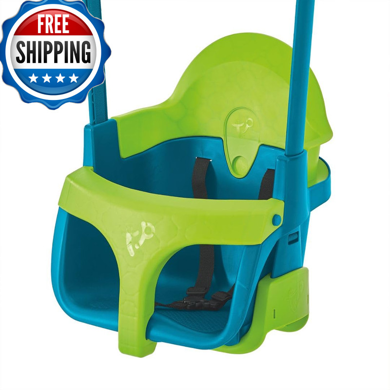 Tp Toys Baby Swing – Comfy Toddler Swing Seat Kids Outdoor Toys Quadpod