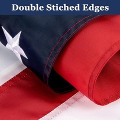 American Flags for Outside 4×6 Ft. American Flags 4×6 Ft Outdoor 4×6 Ft, 250D