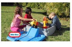 Little Tikes Dirt Diggers Excavator Sandbox for Kids, Including lid and Play San