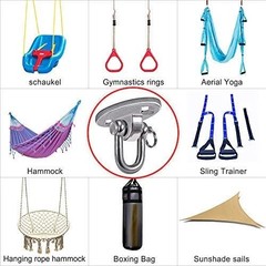 Heavy Duty Swing Hangers Swing Set Hardware Playground Porch Wooden 2000LBS