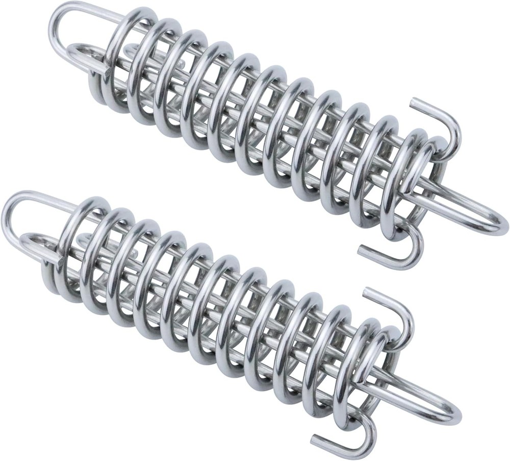 Shock Absorbing Spring 2 Pcs 304 Stainless Steel Spring for Porch Swing, Dog Lea