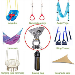Silent Swing Hanger Heavy Duty Swing Hook Swivel Bearing Hanging Hardware for Po