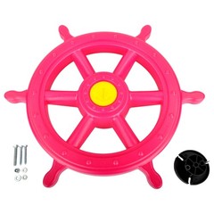 SWING SET STUFF INC. SHIPS WHEEL PINK toy boy girl fun outdoor playground 0230