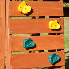 WS 4781 Set of Twelve Climbing Rocks with Hardware – Accessories for Backyard &
