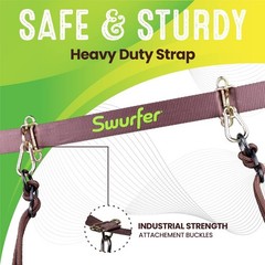 Skyline Tree Swing Hanging Kit â€“ Heavy Duty, Weather Resistant, Swing Line to