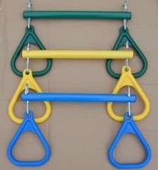 Swingset,play set, Trapeze Swing,Playset,trapeze bar and rings,playground,42″pvc