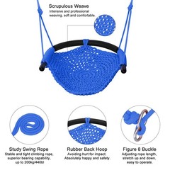 Swing Seat for Kids Heavy Duty Rope Play Secure Children Swing Set,Perfect fo…