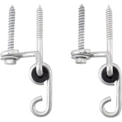 2-pieces PlayStar Steel Swing Hanger Mounts with 210 lb. Weight Rating per Pair