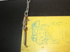 VINTAGE 1950’S MERRIPLAY ORIGINAL WOOD SWING WITH CHAIN LINKS – RARE