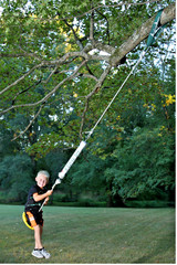 Outdoor SPRING SWINGS Air Swing Original Tree Swing Yellow Ages 3-8 USA