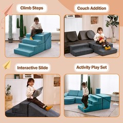 Jela Toddlers Climbing Toys Indoor, Toddler Climbing Toys Indoor Playset, Saf…