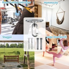 Heavy Duty Swing Hanger Swing Brackets Wooden and Concrete Bolts 2000 lb Capa…