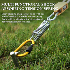 Shock Absorbing Spring 2 Pcs 304 Stainless Steel Spring for Porch Swing, Dog Lea