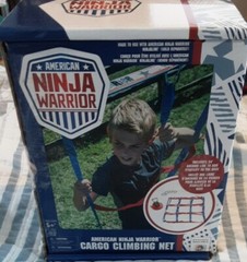 American Ninja Warrior CARGO CLIMBING NET Includes 34′ Anchor Line