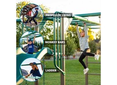 Lifetime 91080 Big Stuff Deluxe Swing Set (Earthtone)