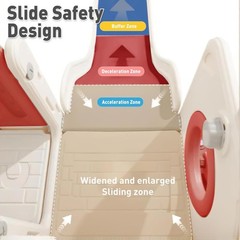 11 IN 1 Toddler Slide Climber Playset Playhouse Playground Indoor Outdoor Toys