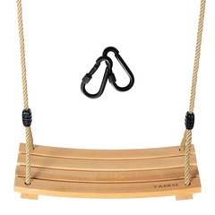 Wooden Tree Swings Tree Swing for Adults Children Kid’s Wood Swing Seat with …