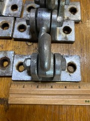 USED Lot Of 6 Heavy Duty Playset Swing set SWING HANGER 5”x2” base