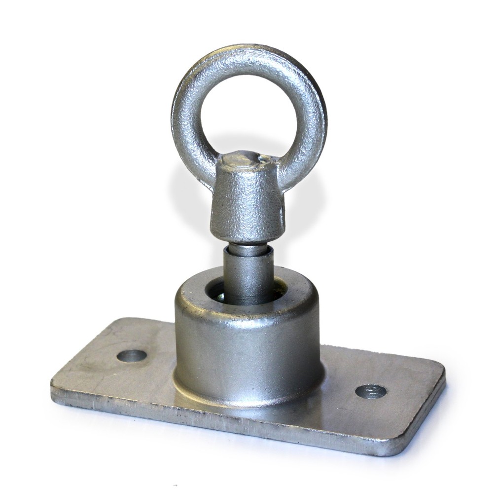 Heavy Duty Tire Swivel For Tire Swing Attachment Pregreased Ready To Usesilver