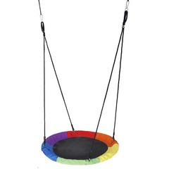 40inch Spinner Swing Kids Round Mat Swing Great for Tree Swing Set Backyard