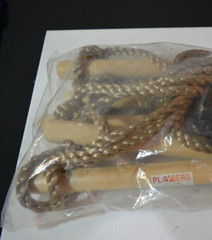 NEW PLAYBERG 5 Step Climbing Wooden Rope Ladder, 10060