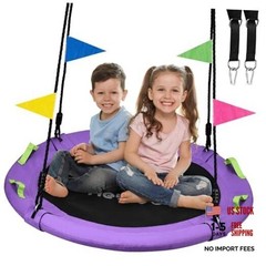 Tree Swing, Saucer Swing for Kids, 900lbs Weight Capacity, with 40 Inch