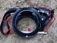 VTG Pony Pal Tire Swing Horse Tire Swing Rodeo Cowboy Backyard New Other