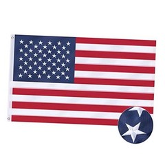 American Flag – Outdoor Heavy Duty Durable 210D Oxford Polyester US 1×1.5 Ft