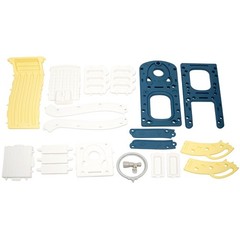 Toddler Slide And Climber Dome Play Set Indoor Outdoor Blue Yellow Kids Toy