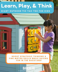 Tic Tac Toe Spinner Activity Panel – Swing Set Accessories – Playground Accessor