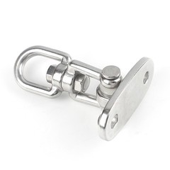 Stainless Steel Heavy Duty Swing Hangers 360° Swivel Swing Set Hooks for Yoga