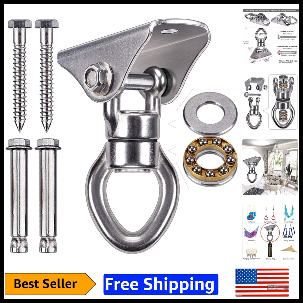 Dependable Silent Bearing Swing Hanger, 1200LB Capacity – Easy Installation