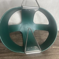 Heavy-Duty High Back Full Bucket Toddler Swing Green Seat