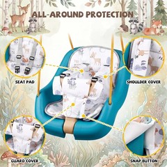New Swing Seat Hanging Chair Outdoor Baby Toddler Kids Child Tree Play Children