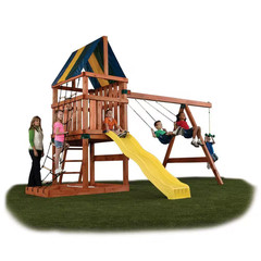 DIY Alpine Custom Outdoor Playset Hardware Kit with Backyard Swing Set Accessori