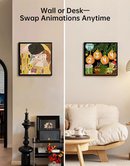 Pixoo-64 – Wifi Pixel Cloud Digital Frame with APP Control,64 X 64 LED Panel Dis