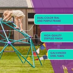 Play Phobos, Jungle Gym, 5ft Climbing Dome – Kids Outdoor Play Equipment, Mon…
