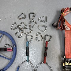 Slackers Ninja Line Slackline Obstacles Grip Ninja Warrior Training Parts Lot